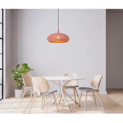 Lucide RAYCO - Suspension - Ø 45 cm - 1xE27 - Rose 