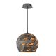 Lucide MALUNGA - Suspension - Ø 25 cm - 1xE27 - Gris 