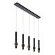 Lucide MARGARY - Suspension - LED Dim. - 5x4,2W 2700K - Noir 