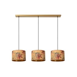 Lucide TANSELLE - Suspension - 3xE27 - Multicolor 