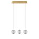 Lucide CINTRA - Suspension - LED Dim. - 3x4,7W 2700K - Transparent 