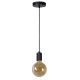 Lucide JOVA - Suspension - Ø 12 cm - 1xE27 - Noir 