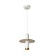 Lucide SELIN - Suspension Salle de bains - Ø 6 cm - 1xGU10 - IP44 - Blanc 