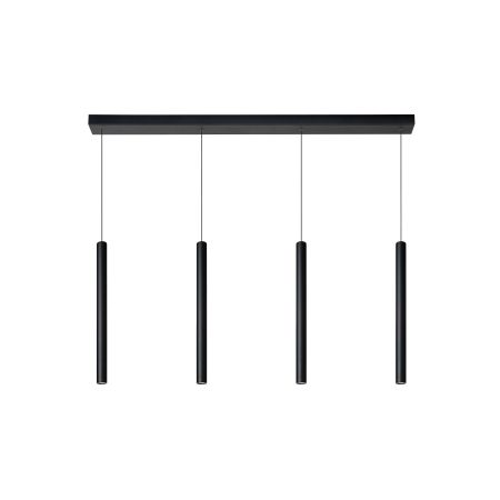 Lucide LORENZ - Suspension - LED Dim. - 4x4W 3000K - Noir 