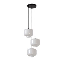 Lucide MEDINE - Suspension - Ø 46 cm - 3xE27 - Opalin 