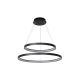 Lucide VIDAL - Suspension - Ø 78 cm - LED Dim. - 1x92W 2700K - Noir 