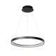 Lucide VIDAL - Suspension - Ø 58 cm - LED Dim. - 1x48W 2700K - Noir 