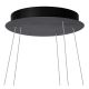 Lucide TRINITI - Suspension - Ø 80 cm - LED Dim. - 3000K - Noir 