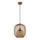 Lucide JERREL - Suspension - Ø 25 cm - 1xE27 - Brun 