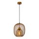 Lucide JERREL - Suspension - Ø 25 cm - 1xE27 - Brun 