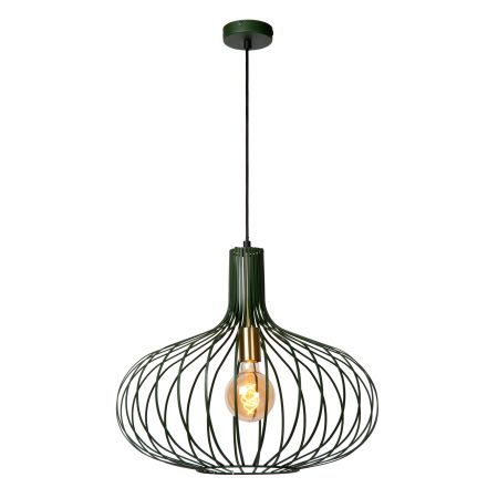 Lucide MANUELA - Suspension - Ø 50 cm - 1xE27 - Vert 