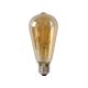 Lucide ST64 - Ampoule filament - Ø 6,4 cm - LED Dim. - E27 - 1x5W 2700K - Ambre 