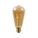 Lucide ST64 - Ampoule filament - Ø 6,4 cm - LED Dim. - E27 - 1x4,9W 2200K - Ambre 