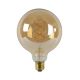 Lucide G125 - Ampoule filament - Ø 12,5 cm - LED Dim. - E27 - 1x4,9W 2200K - Ambre 