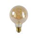 Lucide G95 - Ampoule filament - Ø 9,5 cm - LED Dim. - E27 - 1x4,9W 2200K - Ambre 