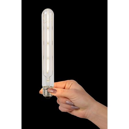 Lucide T32 - Ampoule filament - Ø 3,2 cm - LED Dim. - E27 - 1x5W 2700K - Transparent 