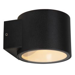 Lucide OXFORD - Applique murale Intérieur/Extérieur - 1xG9 - IP54 - Noir 