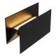 Lucide SWINDON - Applique murale Intérieur/Extérieur - LED - 1x16W 2700K - IP54 - Noir 