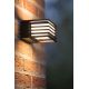 Lucide MALTA-LED - Applique murale Intérieur/Extérieur - LED - 1x5,4W 3000K - IP54 - Noir 