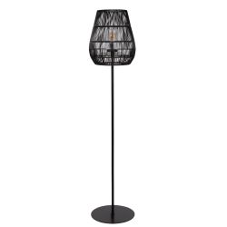 Lucide NERIDA - Lampadaire Intérieur/Extérieur - Ø 35 cm - 1xE27 - IP44 - Noir 