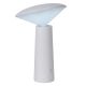 Lucide JIVE - Lampe de table Intérieur/Extérieur Rechargeable - Batterie/Piles - Ø 13,7 cm - LED Dim. - 1x3W 2800K/6500K - IP44 