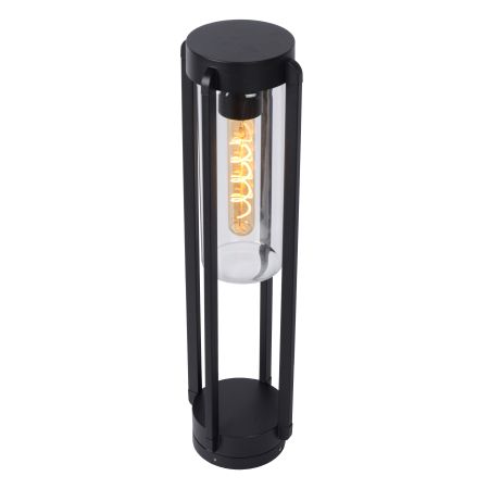 Lucide GARLAND - Lampe de table Intérieur/Extérieur - Ø 15,1 cm - 1xE27 - IP44 - Noir 