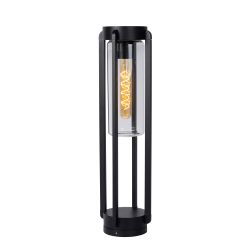 Lucide GARLAND - Lampe de table Intérieur/Extérieur - Ø 15,1 cm - 1xE27 - IP44 - Noir