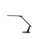 Lucide PRACTICO - Lampe de bureau - LED Dim. - 1x10W 2700K/6000K - Point de rechargement USB - Noir 