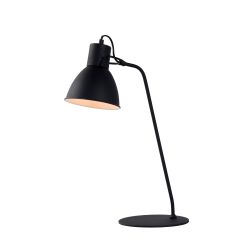 Lucide SHADI - Lampe de bureau - Ø 20 cm - 1xE14 - Noir