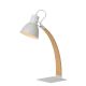 Lucide CURF - Lampe de bureau - 1xE27 - Blanc 