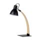 Lucide CURF - Lampe de bureau - 1xE27 - Noir 