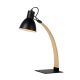 Lucide CURF - Lampe de bureau - 1xE27 - Noir 