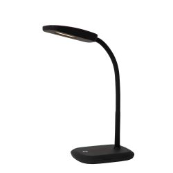 Lucide TESSA - Lampe de bureau - LED Dim. - 1x3,2W 3000K - Noir