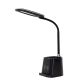 Lucide PENNY - Lampe de bureau - LED Dim. - 1x4,7W 3000K - Avec chargeur sans fil - Noir 