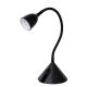 Lucide MILO - Lampe de bureau - Ø 12,8 cm - LED - 1x3,2W 3000K - Noir 