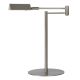 Lucide NUVOLA - Lampe de bureau - Ø 20 cm - LED Dim. - 1x9W 3000K - Chrome Dépoli 