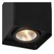 Lucide LEEDS - Plafonnier Intérieur/Extérieur - LED - 1x9W 2700K - IP54 - Noir 