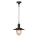 Lucide ARUBA - Suspension Intérieur/Extérieur - Ø 25 cm - 1xE27 - IP44 - Rouille 