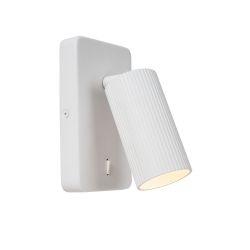 Lucide CLUBS - Lampe de chevet / Applique mural - 1xGU10 - Blanc