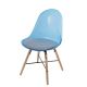 Chaise de repas bleu Plexy 