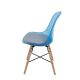 Chaise de repas bleu Plexy 