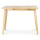 Table repas 60cm avec allonge chêne naturel Mikado 