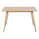 Table repas en chêne naturel 120cm Bloom 