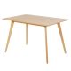 Table repas en chêne naturel 120cm Bloom 