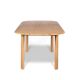 Table repas 160cm avec allonge chêne naturel SIROCCO 