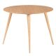 Table repas ronde chêne 100 cm CALYPSO 