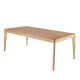 Table repas bois 200 cm + allonge de 50 cm ALLURE 