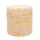 Pouf d'extérieur imprimé feuilles jaune citron Couleur:Jaune citron